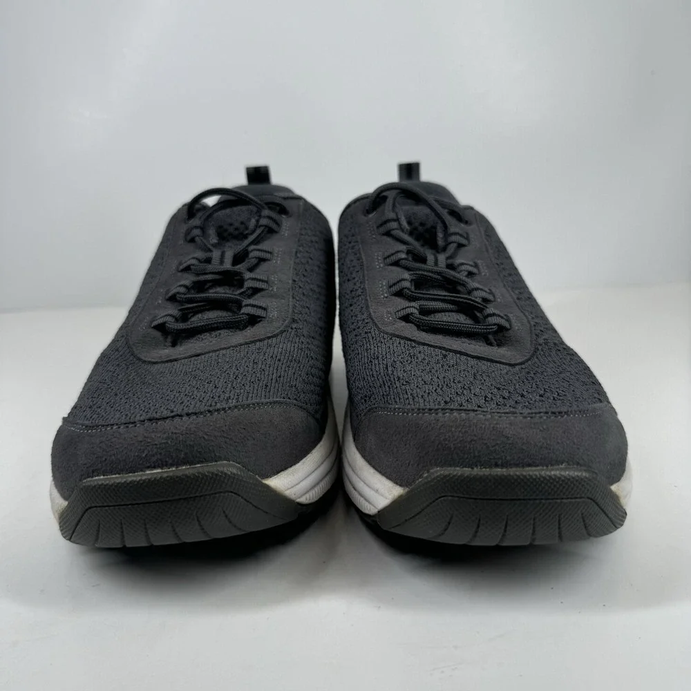 Orthofeet Lava Stretch Knit Men's US 11.5D Dark Grey Orthopedic Walking Sneakers